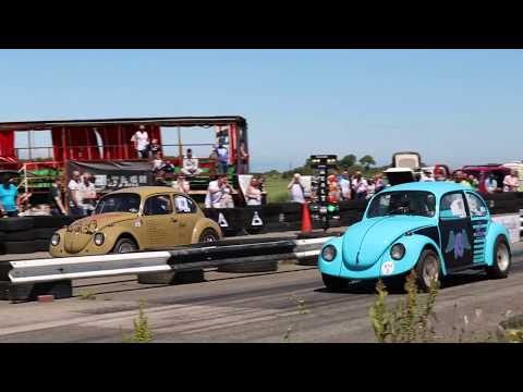 VW Beetle vs VW Beetle [Aircooled Drag Day 5 - 18/06/17]