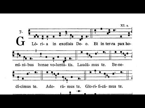 Missa IX (Cum jubilo) - In Festis B. M. V. 1. (1. class feasts of the Blessed V. Mary) - Gloria