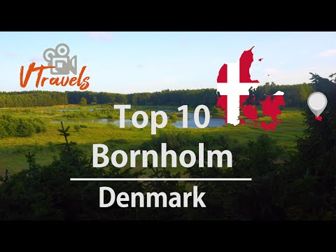 TOP 10 places to visit Bornholm Denmark 4K