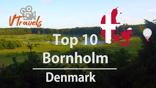 TOP 10 places to visit Bornholm Denmark 4K