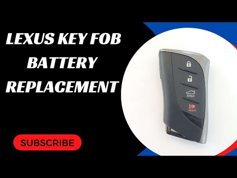 Lexus Key Fob Battery Replacement HYQ14FBF (ES300H, ES350, ES350H, GX460, LC500, LS500, and More)