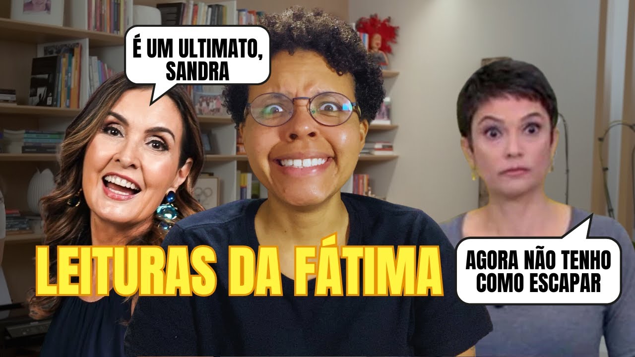 REACT Estante da Fátima Bernardes e suas leituras (boas leituras?)