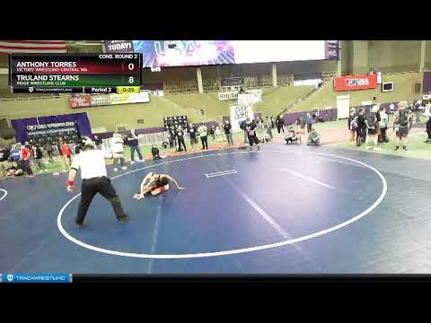 97 Lbs Cons. Round 2 - Truland Stearns, Ridge Wrestling Club Vs Anthony Torres, Victory Wrestling-