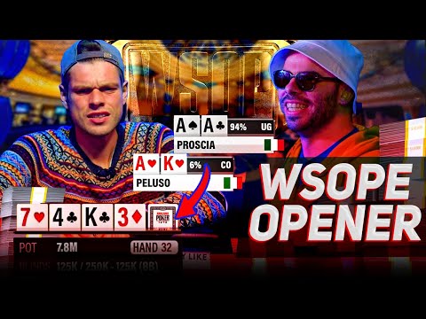 BRUTAL POKER RIVER CARDS at WSOP Europe 2022 Opener