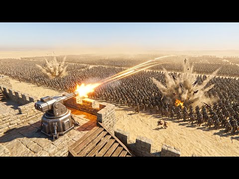 The Last Endless HORDE: 4,100,000 Demons vs T45 Shotgun & Vader!