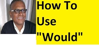 preview picture of video 'How to use Would in English! Use of would in English by an Indian Teacher!'