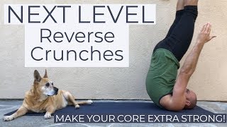 Workout for Abs and Core: HARDER Reverse Crunches (Part 2)