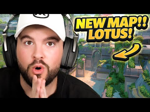 FIRST LOOK AT THE *NEW* VALORANT MAP "LOTUS" (and New Split!)