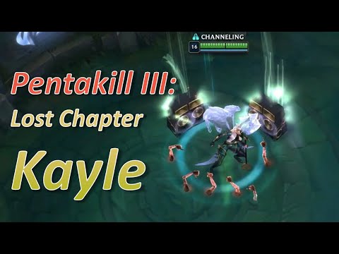 Pentakill III: Lost Chapter Kayle Skin with Chroma | Pre-Release