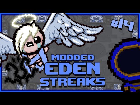 .5 ... LOWEST DAMAGE I'VE EVER HAD...  |  Modded Isaac: Eden Streaks  |  14