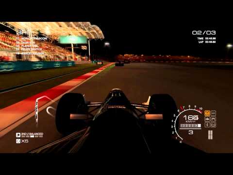 Grid Autosport - Sepang - Night - Lola B05/52 1080p Gameplay