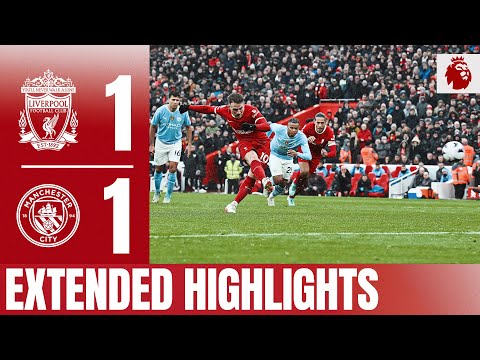 Extended Highlights | Mac Allister Penalty Equaliser | Liverpool 1-1 Man City