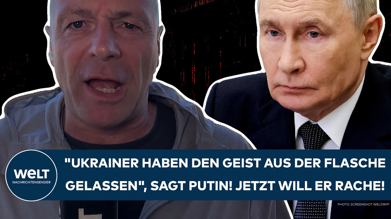 UKRAINE-KRIEG: "Sie haben den Geist aus der Flasche gelassen!" Jetzt will sich Wladimir Putin rächen