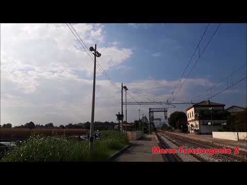 Annunci cambiamento binari per i R 5754 e 5757 a Castello di Godego (TV)