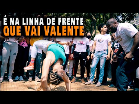 Chamada para Retorno das Rodas na Casa Mestre Ananias na Roda de Capoeira na Praça da República 2021