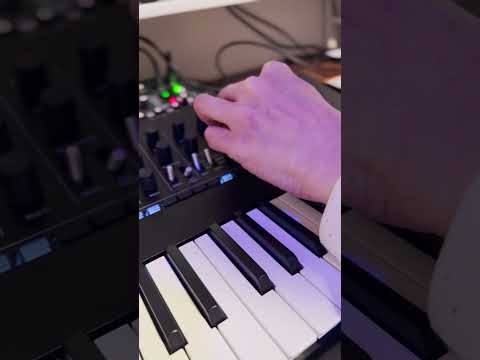 KORG minilogue xd の激しいノイズと優しいメロディ #shorts #ambient #music #resystem