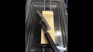 Beginners guide to sharpening a knife - Lets do it my way w/ a Shapton Kuromaku 1k & Aogami 2 Bunka