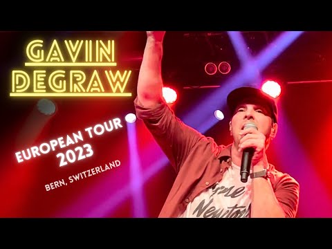 *FULL LIVE SHOW* Gavin DeGraw - European Tour - September 2023 - HD - Bierhübeli, Bern, Switzerland