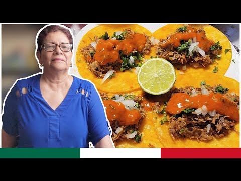Tacos De Carne Estilo Barbacoa De (Brisket o Falda De Res) Receta Sencilla Pero Muy Rica