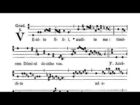 Dominica VII post Pentecosten (VII Sunday after Pentecost) - Graduale (Venite filii)