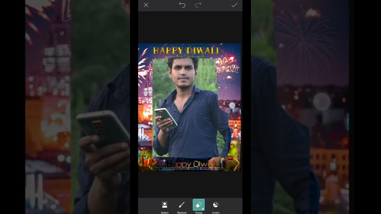 Happy Diwali Photo Editing 2022 || Photo Editing By PicsArt || #shorts #ytshorts