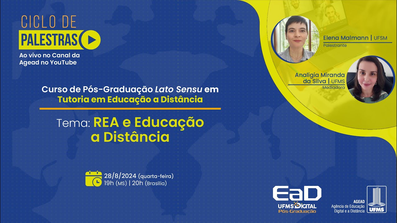 [Palestra] REA e Educação a Distância