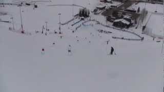 preview picture of video 'Telemark World Cup Parallel Sprint Steamboat Springs CO 2012'