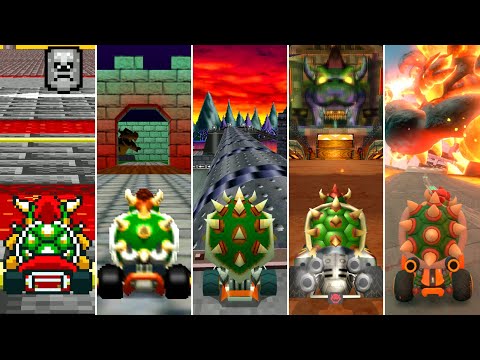 How Bowser's Castle Evolved in Mario Kart (1992 - 2025)