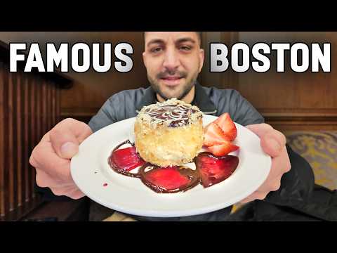 Trying the most FAMOUS food spots in Boston