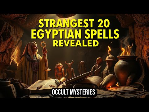 20 Strange Ancient Egyptian Magic Rituals, Spells, and Sorcery Explained | Occult History