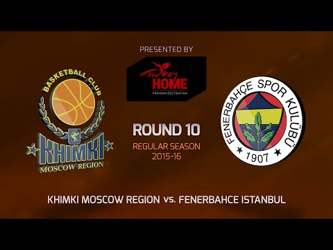 Highlights: RS Round 10, Khimki Moscow Region 68-70 Fenerbahce Istanbul