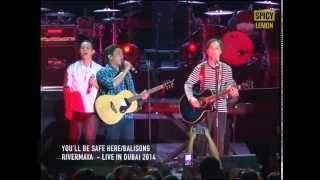 Rivermaya - You&#39;ll Be Safe Here/Balisong (Live in Dubai 2014)