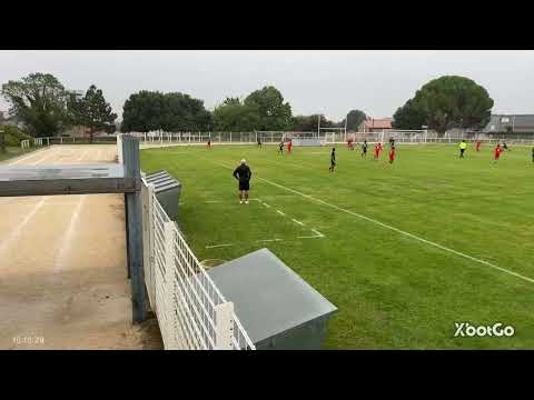 FCBP 0-1 MAUGUIO U14 R1 1ere mi-temps 