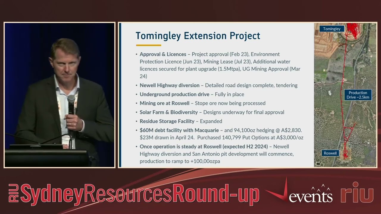 <span>8/5/2024</span><br>RIU: Alkane Managing Director Nic Earner's presentation at RIU Sydney Resources Round-up 2024