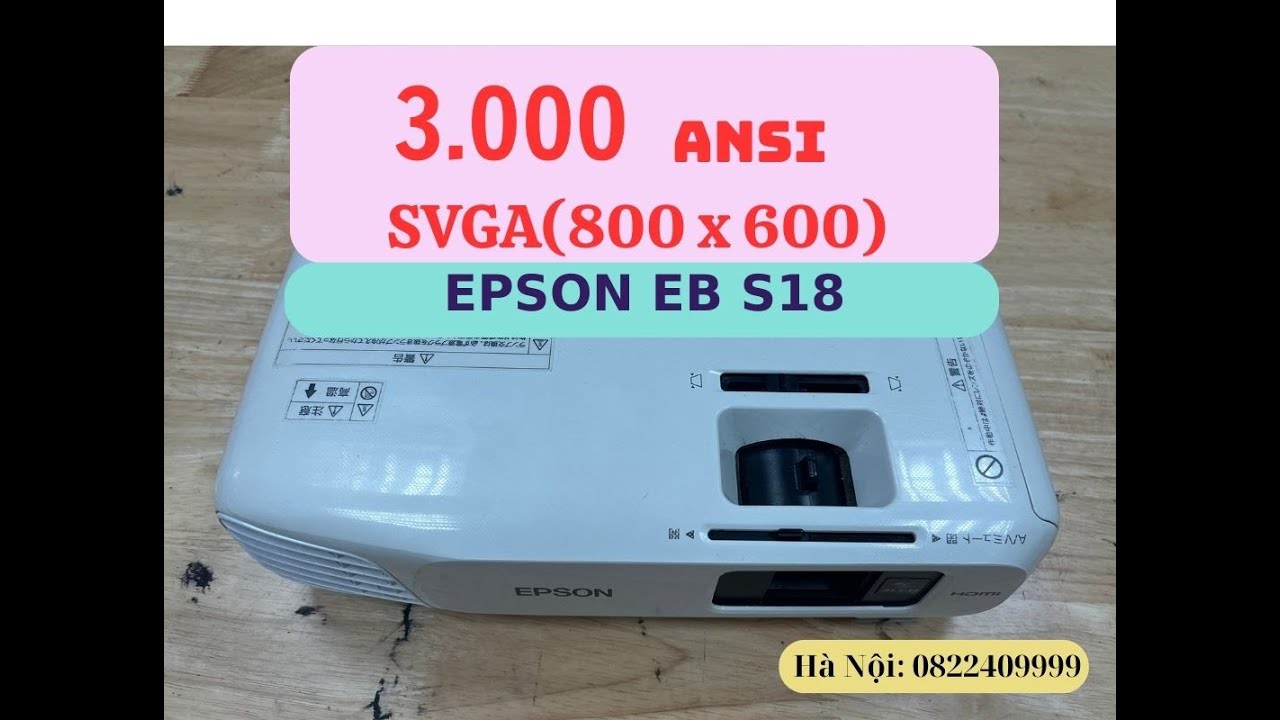 Máy chiếu cũ EPSON EB-S18 giá rẻ ( 600288 )