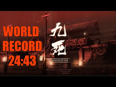 Nightmare Survival Perfect Solo WR in 24:43 | Ghost of Tsushima: Legends