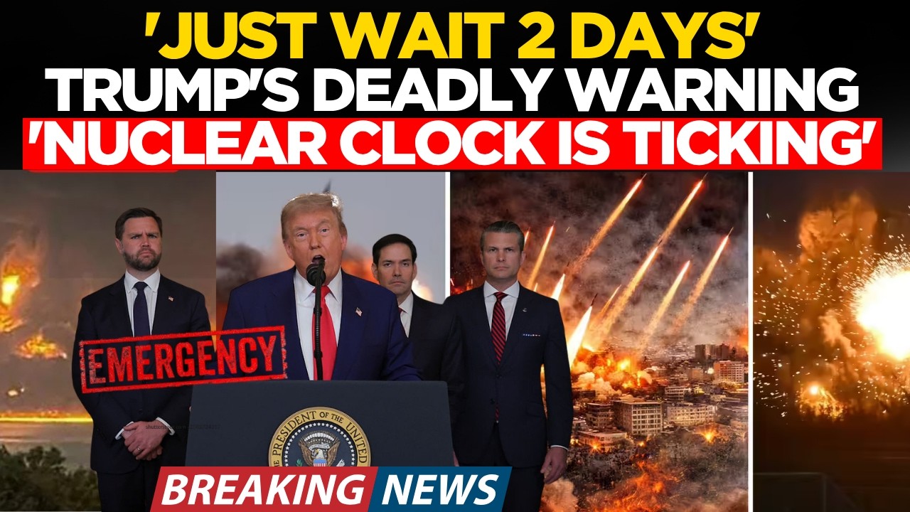 TRUMP'S ULTIMATUM LIVE: 