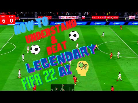 FIFA 22| HOW TO UNDERSTAND AND BEAT LEGENDARY AI| FORMATION & TACTICS