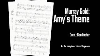 Murray Gold: Amy's Theme (from Doctor Who - arrangement for 2 pianos)