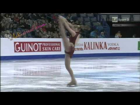 Europei Sheffield LADIES SP -5/28- Alina FJODOROVA - 27/01/2012