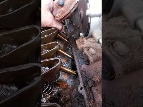 Bent pushrod?? EZ fix!! #diy #sbc