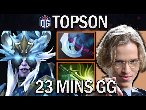 OG.TOPSON DROW RANGER - 23 MINS GG - DOTA 2 7.30 PRO GAMEPLAY