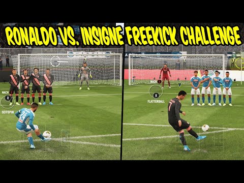 RONALDO mit heftigem Freistoß vs. INSIGNE in Freekick Challenge! - Fifa 20 Ultimate Team