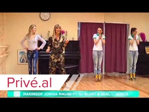 MAKING OF JONIDA MALIQI FT DJ BLUNT & REAL 1- SONTE
