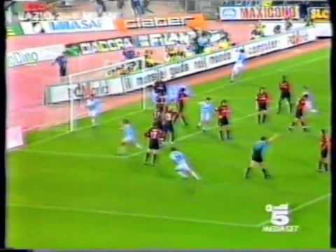 Gol decisivo di NESTA nella finale di coppa italia Lazio-Milan