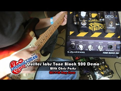 Quilter Tone Block 200 Demo by Quilter Labs CEO Chris Parks at 2014 LA Amp Show