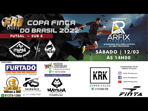 ITAPOÃ x UNIÃO RD - FUTSAL SUB 8