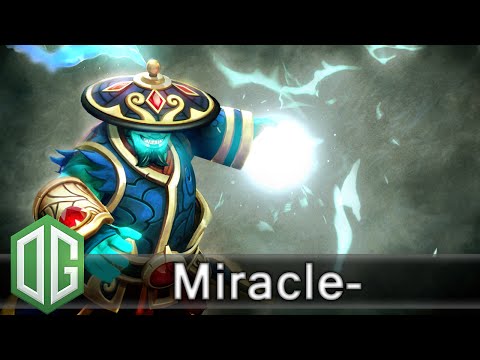 OG. Miracle- Storm Spirit Gameplay - Ranked Match - OG Dota 2