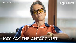 Best of Kay Kay Menon in FARZI | Prime Video India