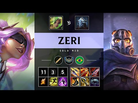 Zeri Mid vs Viktor - BR Challenger Patch 25.12